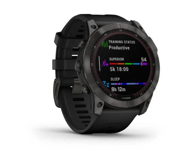 Garmin SMARTWATCH GARMIN Fenix 7X Sapphire Solar Tytanowo-Szary # - 1466435 - zdjęcie 3